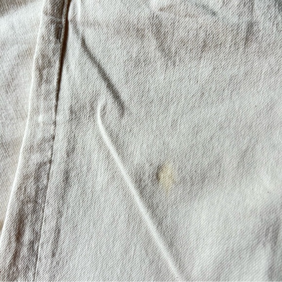 Zara Cream Denim Jeans - Picture 3 of 5